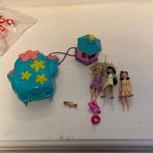Polly pocket toys vintage and new Playset with Dolls various sizes